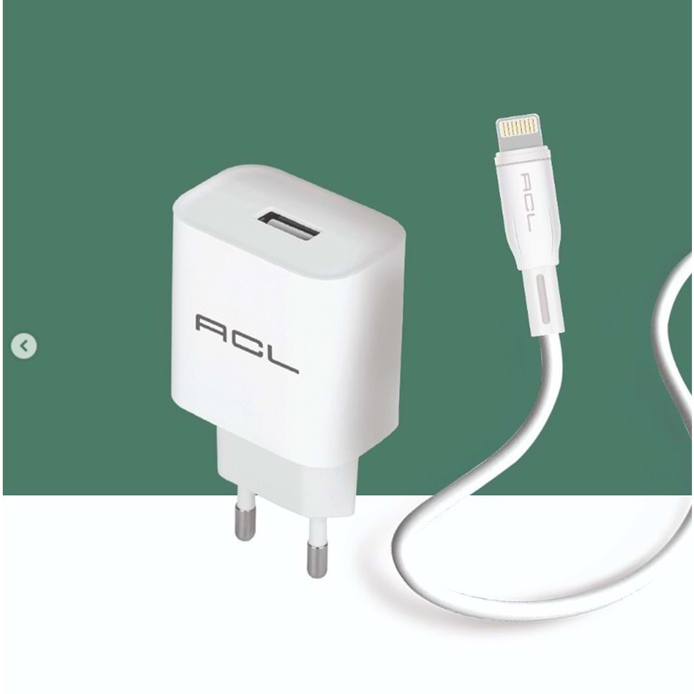 ACL MOBILE IPHONEACCESSORIES L2 IPONE KABLOLU ŞARJ ADAPTÖRÜ BX10