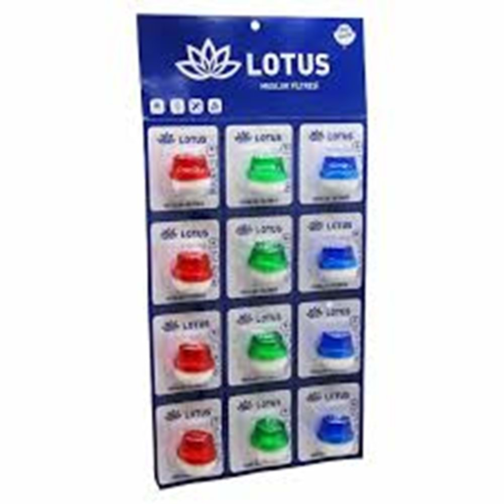 LOTUS 12Lİ SÜNGER MUSLUK FLİTRESİ