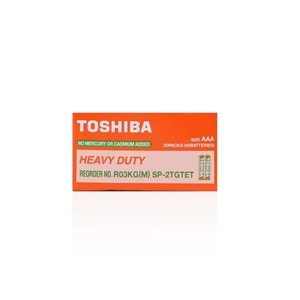 TOSHIBA R03 AAA 2Lİ KUMANDA PİLİ BX20