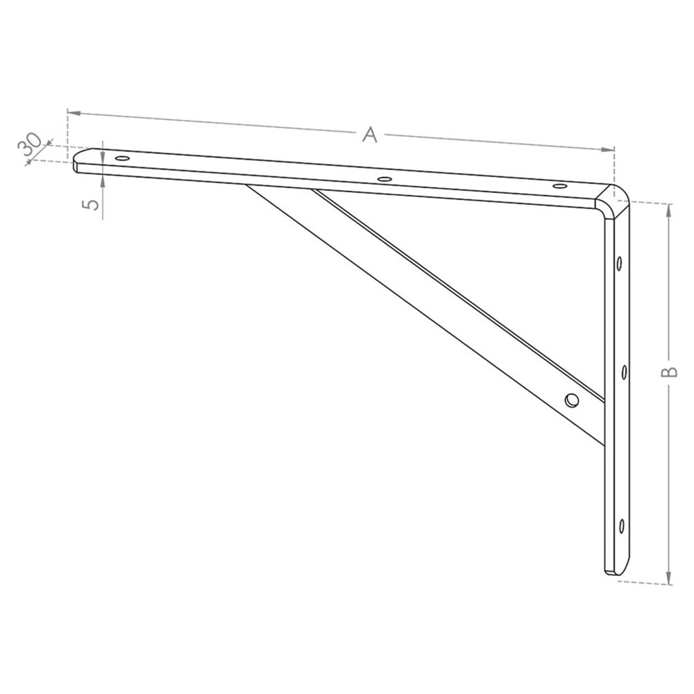 HAKTAN BEYAZ SİYAH 180X265 RAF ALTI BX10