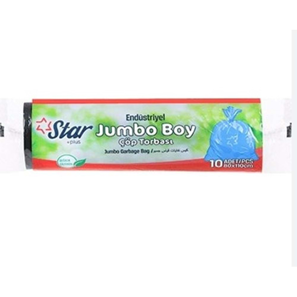 STAR ÇÖP POŞETİ ENDÜSTRİYEL JUMBO BOY 80X110CM KL20